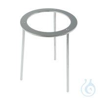 Tripod - height 180 mm, inner diameter 100 mm - stainless steel Stainless steel laboratory tripod...